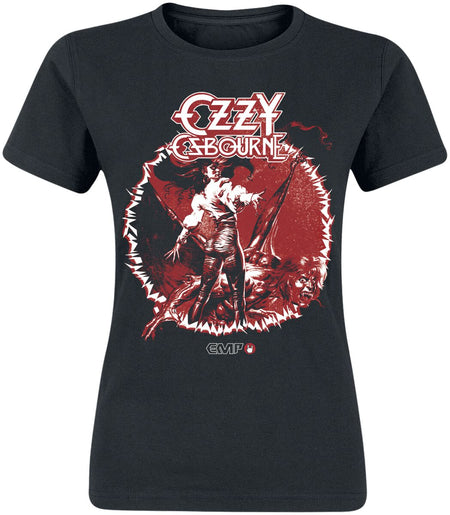 T-Shirt Manches courtes  de Ozzy Osbourne - The Ultimate Sin - 40th Anniversary - S à XL - pour Femme - noir - Ozzy Osbourne