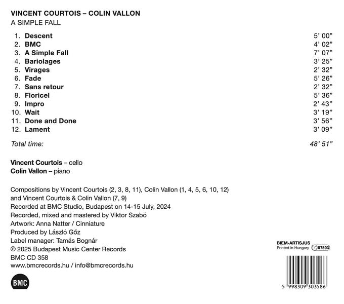 A Simple Fall - Front Cover