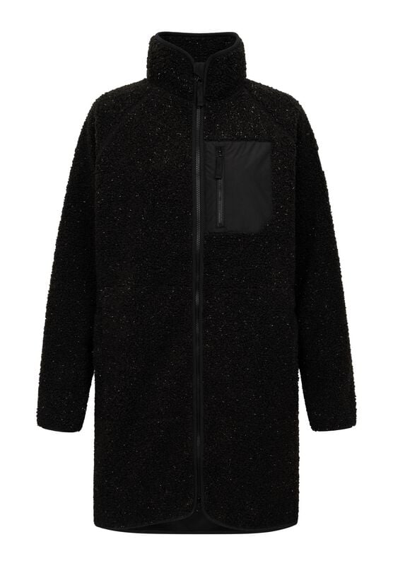 Manteaux  de Derbe Hamburg - Kuschelby Long - XS à XXL - pour Femme - noir - derbe hamburg