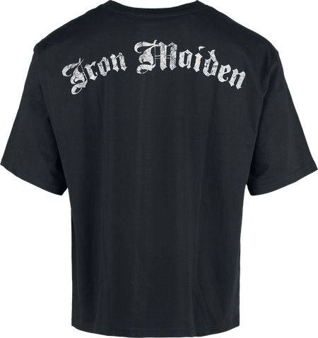 T-Shirt Manches courtes  de Iron Maiden - Trooper Impact - S à XXL - pour Homme - noir - Iron Maiden - View 2