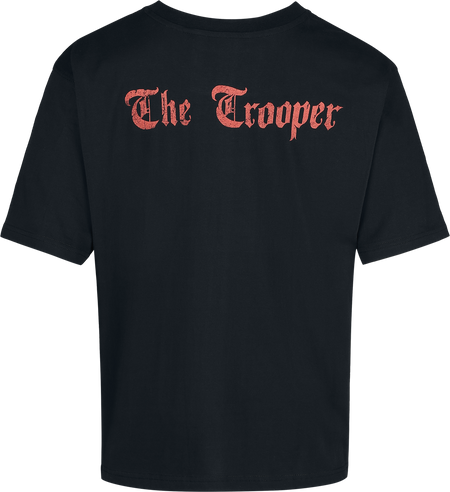 T-Shirt Manches courtes  de Iron Maiden - Big Trooper - S à XXL - pour Homme - noir - Iron Maiden - View 2
