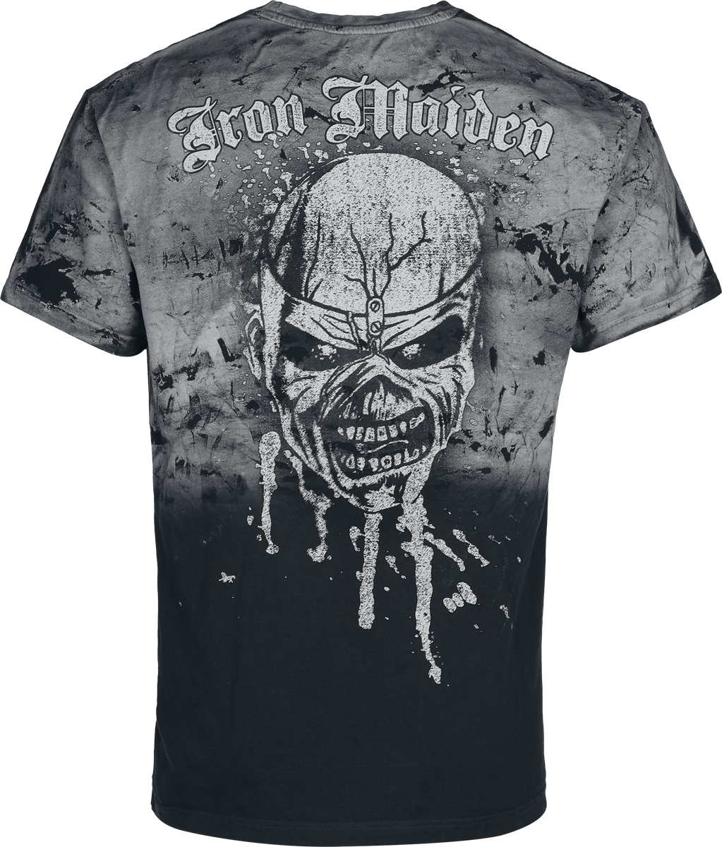 T-Shirt Manches courtes  de Iron Maiden - The Trooper - S à 4XL - pour Homme - gris - Iron Maiden - View 2