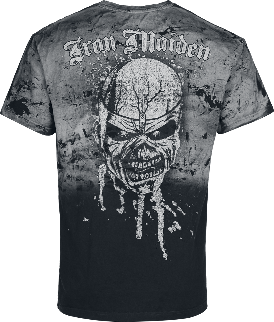 T-Shirt Manches courtes  de Iron Maiden - The Trooper - S à 4XL - pour Homme - gris - Iron Maiden - View 2