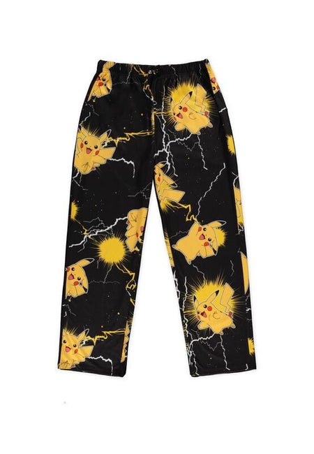Bas de survêtement Gaming de Pokémon - Pikachu - Pantalon Jersey Imprimé - S à XXL - pour Homme - multicolore - Pokémon