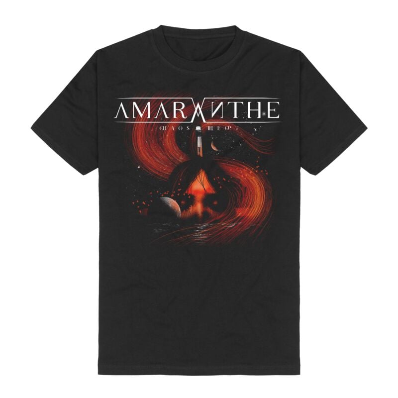 T-Shirt Manches courtes  de Amaranthe - Chaos Theory - S à 3XL - pour Homme - noir - Amaranthe