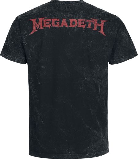 T-Shirt Manches courtes  de Megadeth - Forever - S à 4XL - pour Homme - anthracite - Megadeth - View 2