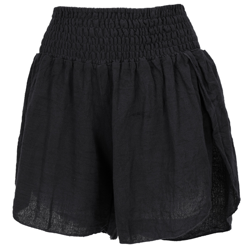 Short  de Guru-Shop - Yoga Shorts Boho - S à XL - pour Femme - noir - Guru-Shop - View 2