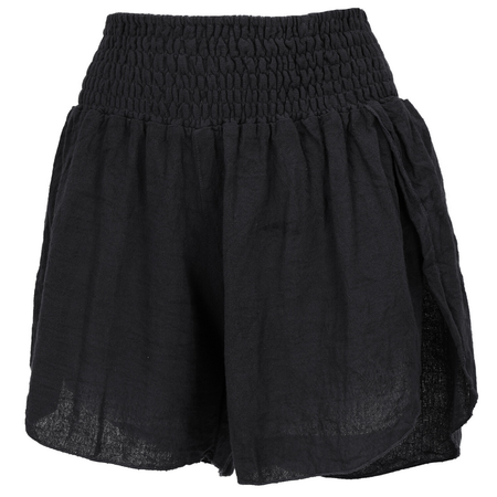 Short  de Guru-Shop - Yoga Shorts Boho - S à XL - pour Femme - noir - Guru-Shop - View 2
