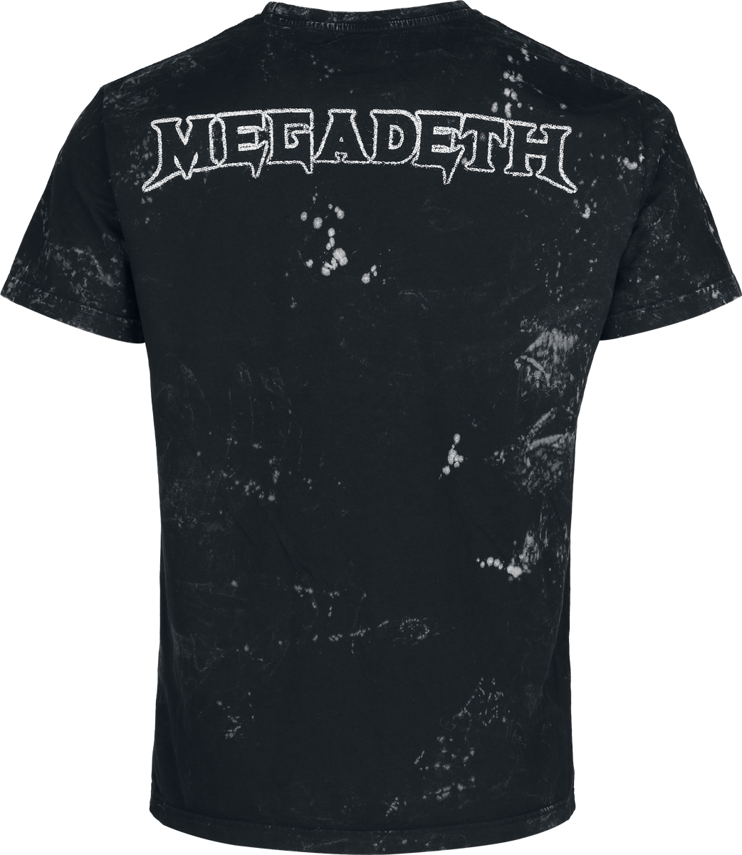 T-Shirt Manches courtes  de Megadeth - Chains - S à 4XL - pour Homme - noir/gris - Megadeth - View 2
