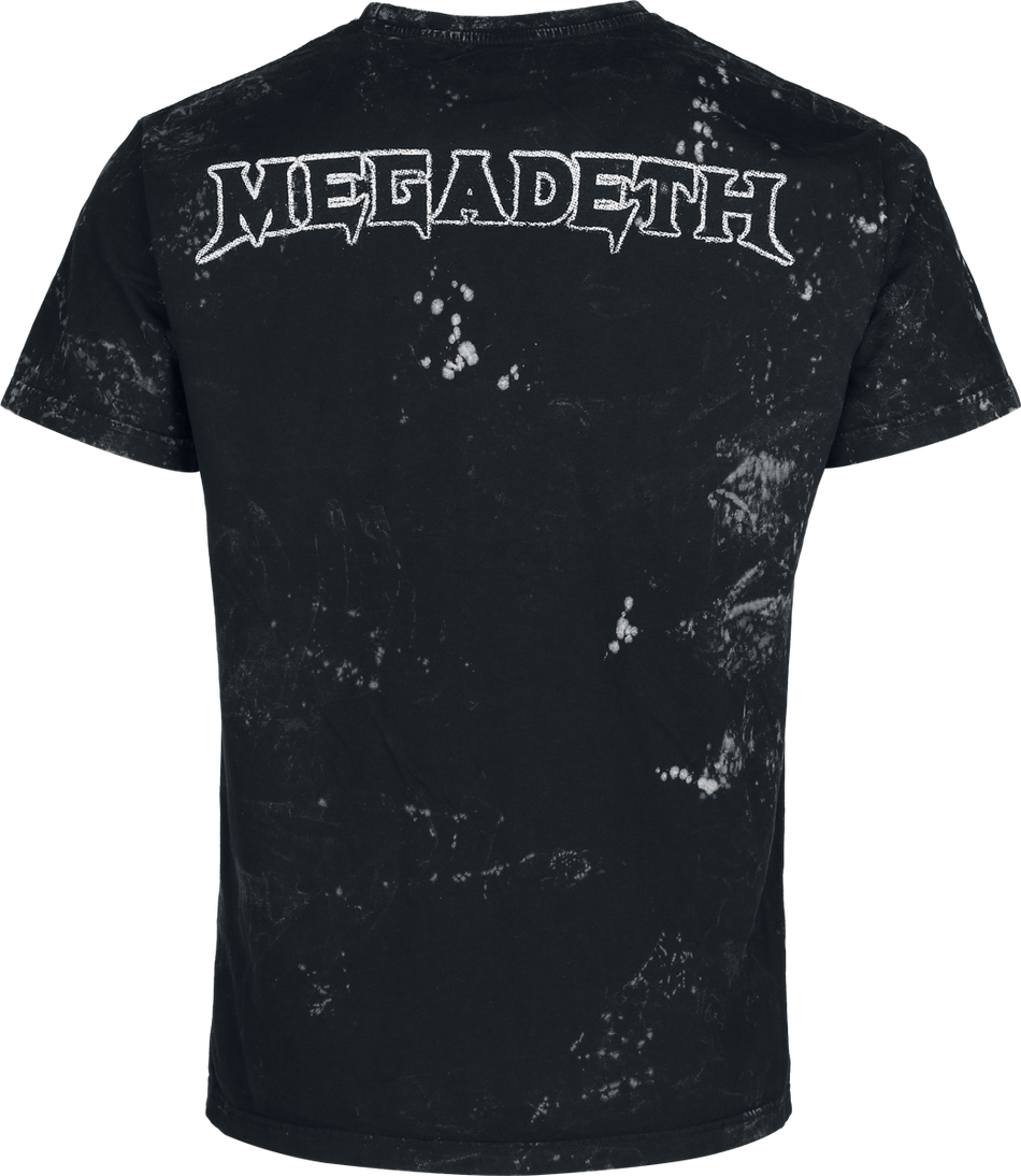 T-Shirt Manches courtes  de Megadeth - Chains - S à 4XL - pour Homme - noir/gris - Megadeth - View 2