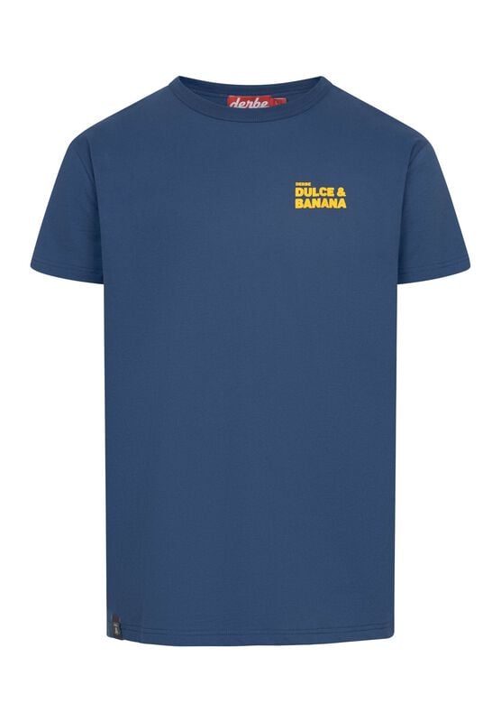 T-Shirt Manches courtes  de Derbe Hamburg - Dulce & Banana - S à 3XL - pour Homme - bleu foncé - derbe hamburg
