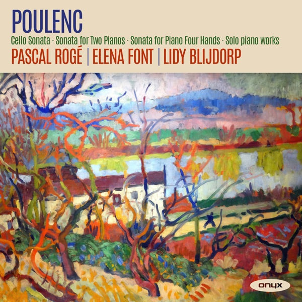 Poulenc : Piano Concerto / Concerto For Two Pianos Organ Concerto - Front Cover