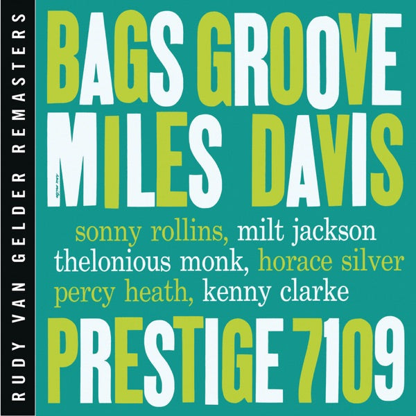 BAGS GROOVE - Front Cover