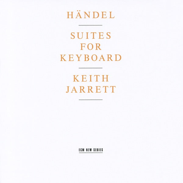 Händel : Suites For Keyboard - Front Cover