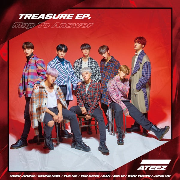 Treasure Ep Map to Answer - Front Cover