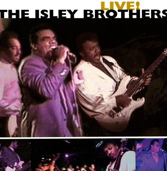 ISLEYS LIVE - Front Cover