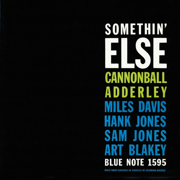 Somethin' Else - Front Cover