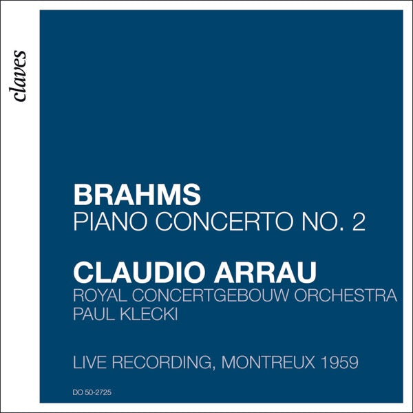 Brahms piano concerto no 2 - Front Cover