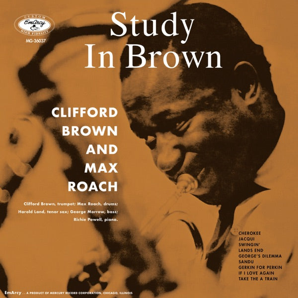 Clifford Brown And Max Roach - Study In Brown - Front Cover