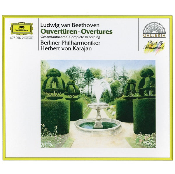 Symphony Number 8 / Beethoven Overtures - Front Cover