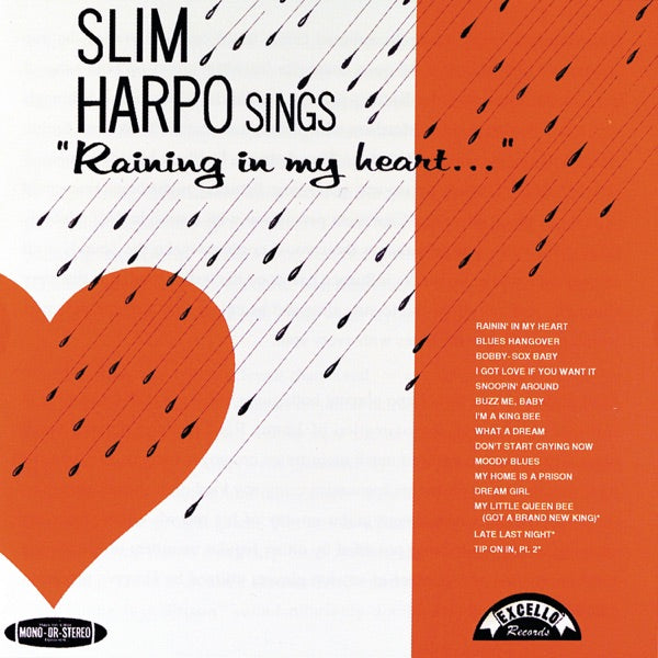 RAINING IN MY HEART - Front Cover
