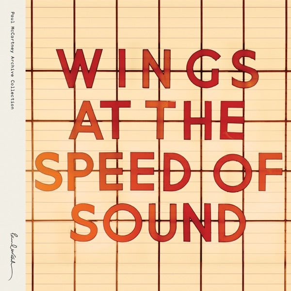 At The Speed Of Sound - Front Cover