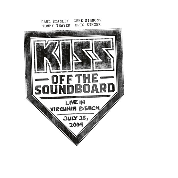 Kiss Off The Soundboard : Live In Virginia Beach 2004 - Front Cover