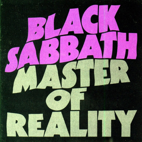 MASTER OF REALITY - Front Cover