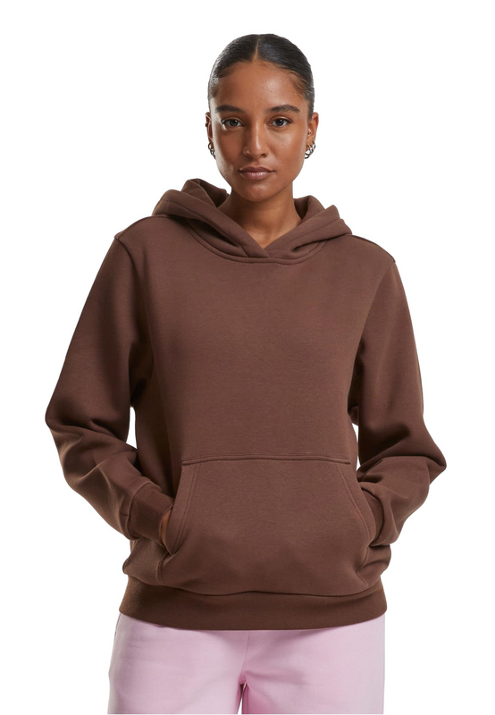 Sweat-shirt à capuche  de Urban Classics - Sweat à Capuche Fluffy Femme - XS à XL - pour Femme - marron - Urban Classics - View 2