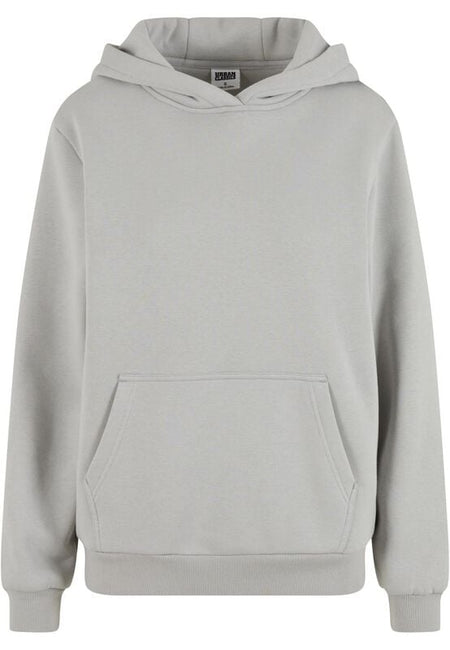 Sweat-shirt à capuche  de Urban Classics - Sweat à Capuche Fluffy Femme - XS à XL - pour Femme - gris - Urban Classics