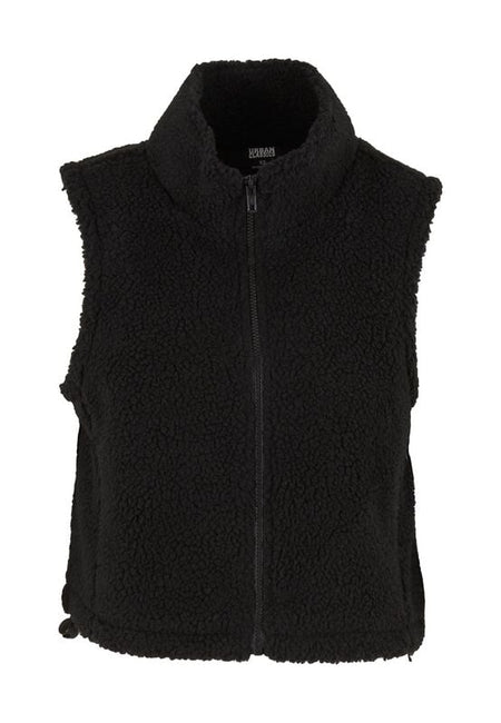 Veste Sans Manches  de Urban Classics - Polaire - XS à 3XL - pour Femme - noir - Urban Classics