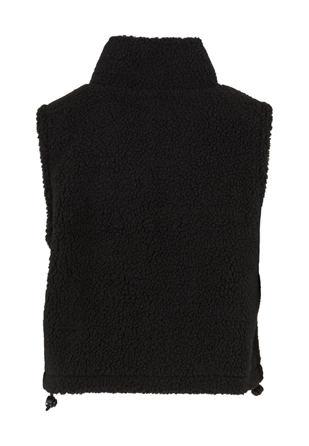 Veste Sans Manches  de Urban Classics - Polaire - XS à 3XL - pour Femme - noir - Urban Classics - View 2