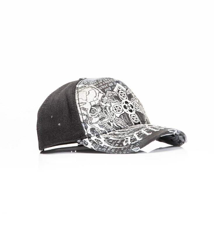Casquette  de Affliction - Death Eyes S/S Tee - pour Homme - noir - Affliction - View 2