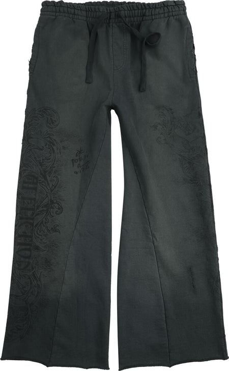 Pantalon en toile  de Affliction - Winged Up Sweatpant - L à XXL - pour Homme - gris - Affliction