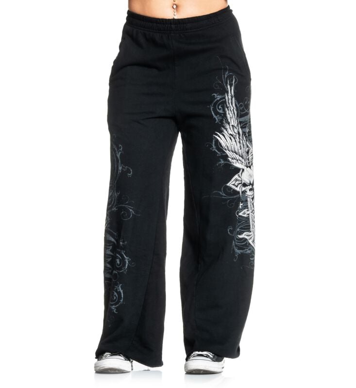 Pantalon en toile  de Affliction - Death Eyes Sweatpant - M à XL - pour Homme - noir - Affliction