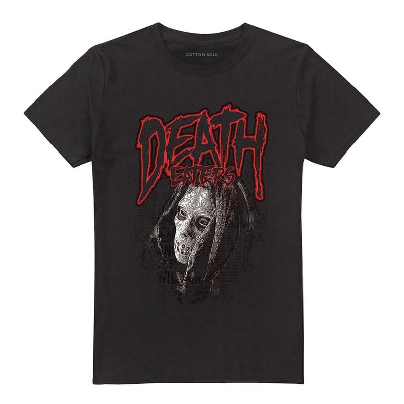 T-Shirt Manches courtes  de Harry Potter - Death Eaters Mono Face - M à 5XL - pour Homme - noir - Harry Potter