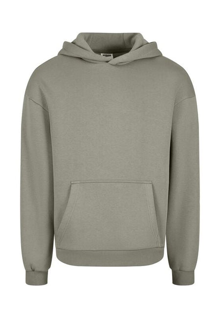 Sweat-shirt à capuche  de Urban Classics - Sweat à Capuche Fluffy - S à 4XL - pour Homme - olive - Urban Classics