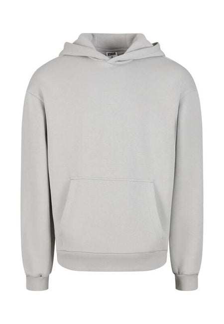 Sweat-shirt à capuche  de Urban Classics - Sweat à Capuche Fluffy - S à 4XL - pour Homme - gris - Urban Classics