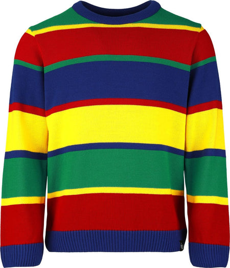 Pull tricoté  de Stranger Things - Derek Turnbow - Pulllover - S à XXL - pour Homme - multicolore - Stranger Things