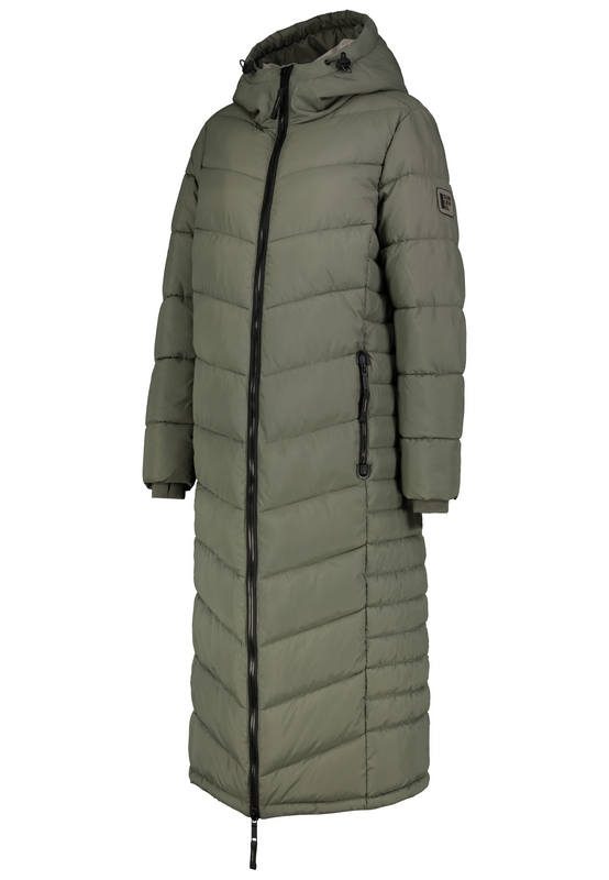 Manteaux  de Sublevel - DOUDOUNE EXTRA LONGUE - S à XXL - pour Femme - olive - Sublevel - View 2