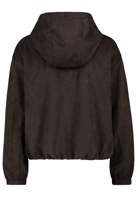 Veste mi-saison  de Sublevel - VESTE AVEC FERMETURE ÉCLAIR DORÉE - XS à XL - pour Femme - marron - Sublevel - View 2