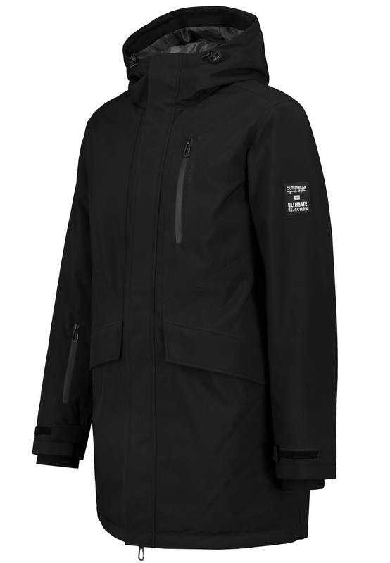 Manteaux  de Sublevel - Manteau avec poche zippée - S à XXL - pour Homme - noir - Sublevel - View 2