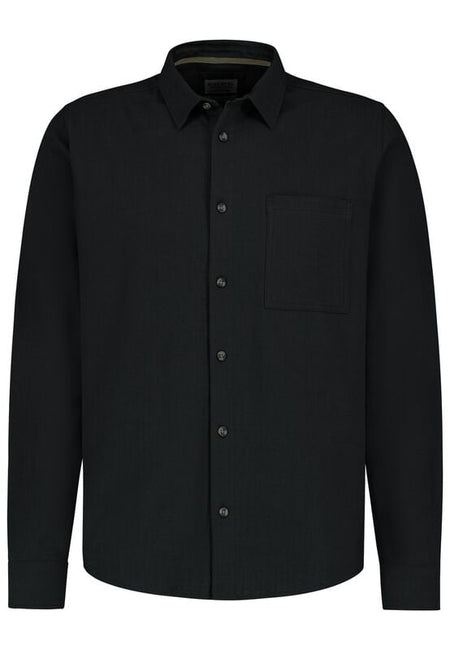 Chemise manches longues  de Sublevel - CHEMISE EN LIN - S à XXL - pour Homme - noir - Sublevel