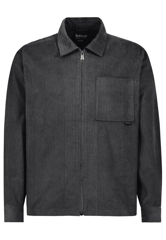 Veste mi-saison  de Sublevel - Velours Côtelé - S à XXL - pour Homme - gris - Sublevel