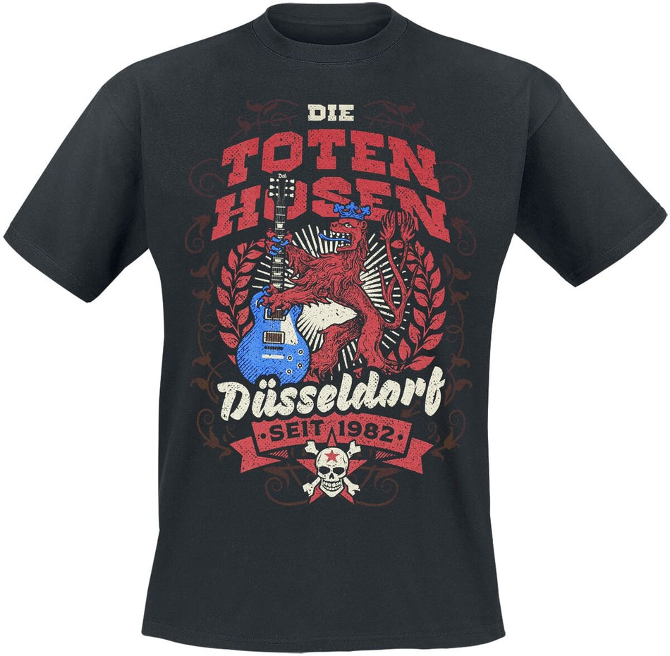 T-Shirt Manches courtes  de Die Toten Hosen - Düsseldorf - S à 3XL - pour Homme - noir - Die Toten Hosen