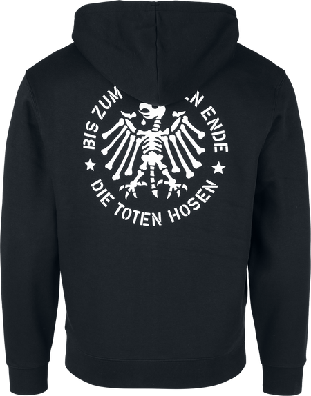 Sweat-shirt zippé à capuche  de Die Toten Hosen - BzbE - S à 3XL - pour Homme - noir - Die Toten Hosen - View 2