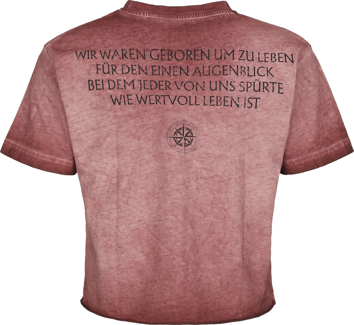 T-Shirt Manches courtes  de Unheilig - Geboren - S à 4XL - pour Femme - rouge - Unheilig - View 2
