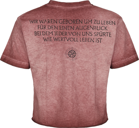 T-Shirt Manches courtes  de Unheilig - Geboren - S à 4XL - pour Femme - rouge - Unheilig - View 2