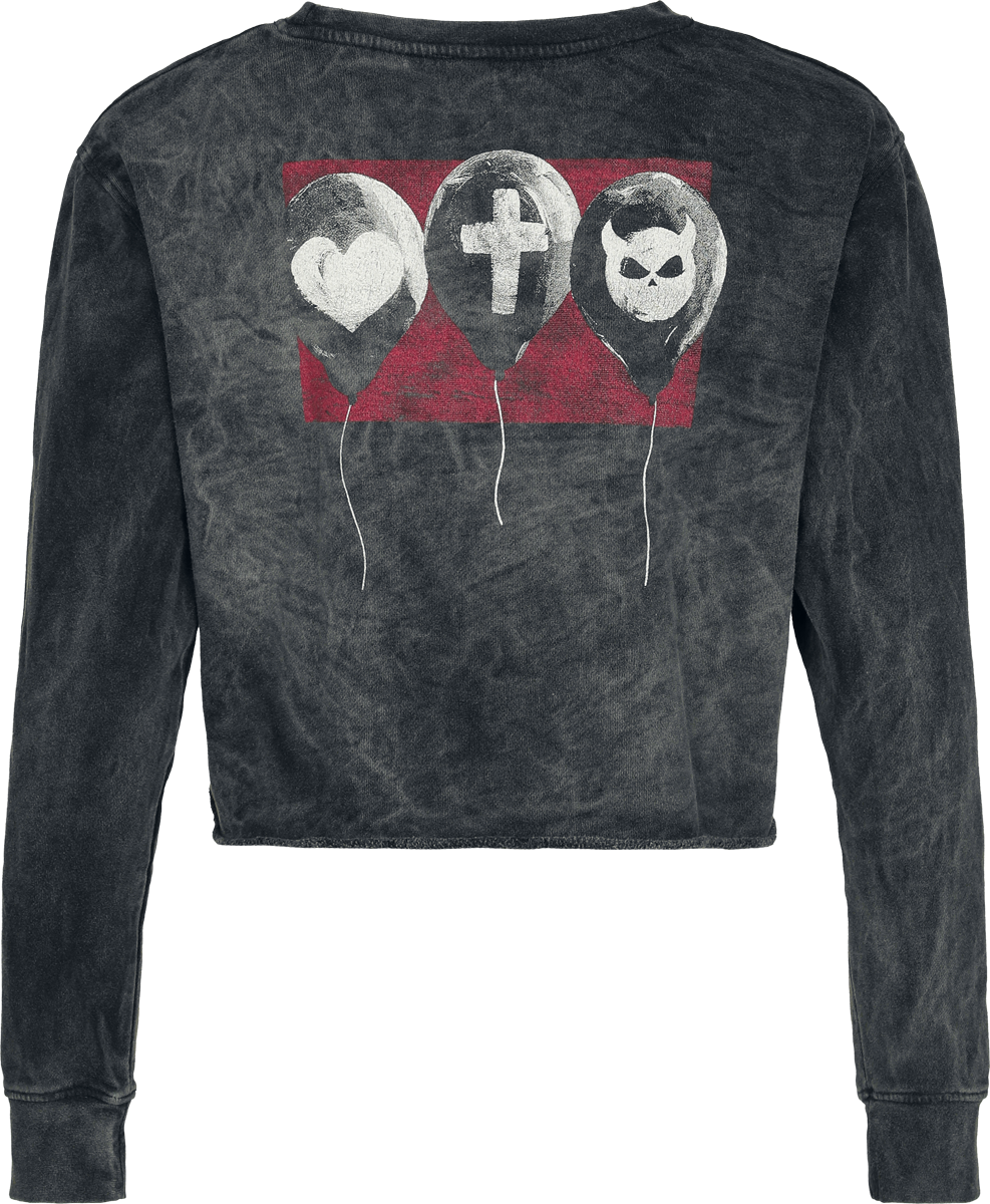 Sweat-shirt  de Unheilig - Glaube - S à XXL - pour Femme - anthracite - Unheilig - View 2