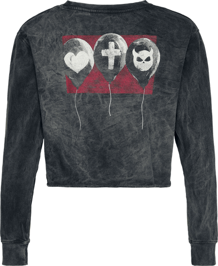 Sweat-shirt  de Unheilig - Glaube - S à XXL - pour Femme - anthracite - Unheilig - View 2